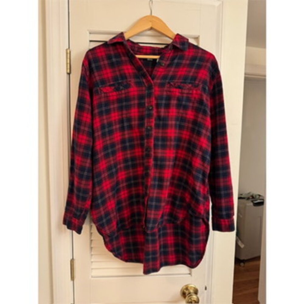 Oversized Flannel - Urban Outfitters, Size S (but fits like M or L)